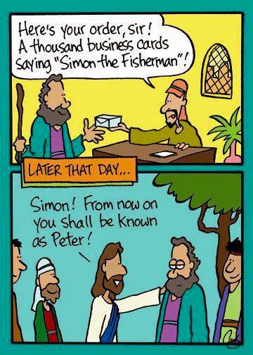 cartoon peter the fisherman cards