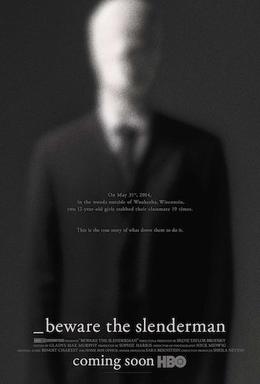 Beware the slenderman poster