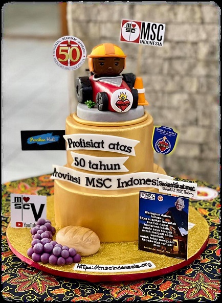 indonesia 50 cake