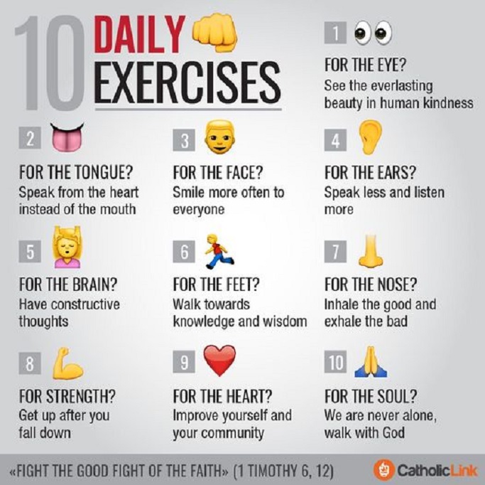 10 daily exercises