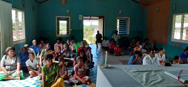 kiribati a sunday mass