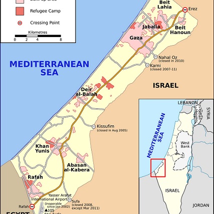 Gaza Strip map2.svg Copy