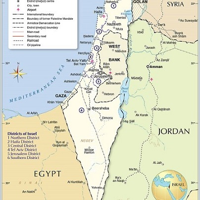 israel map Copy