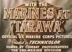 250px With the Marines at Tarawa title screen