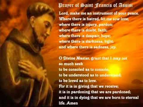 FRANCIS PEACE PRAYER