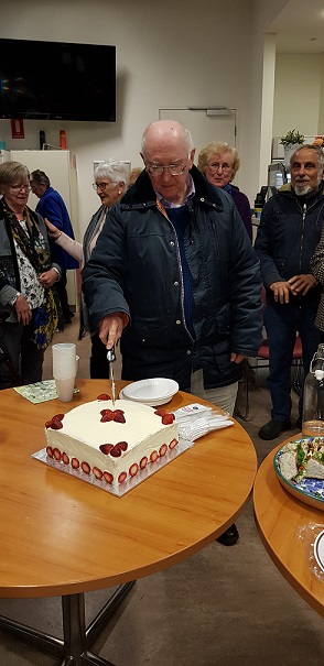 Fr Bill cuts cake 20190619 194605 002