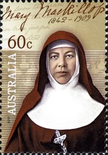 Mary MacKillop stamp use