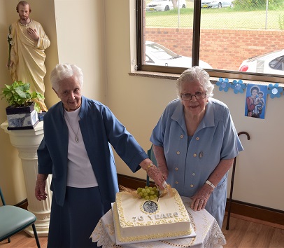 OLSH Jubilees Margaret Sullivan Elizabeth Doyle 70 years