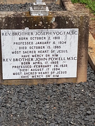 Toowoomba graves Vogt Powell