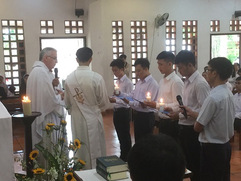 Vietnam to novitiate