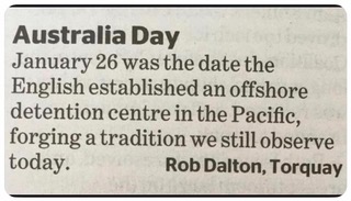 australia day letter