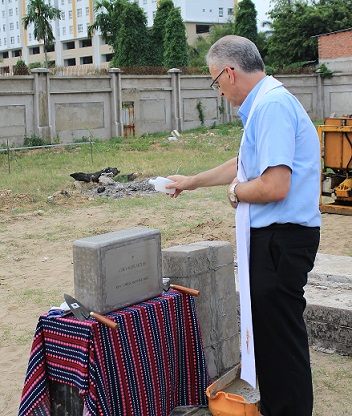 blessing the first stone