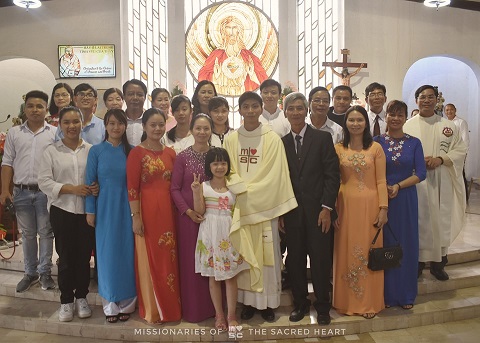 danh ordination and family