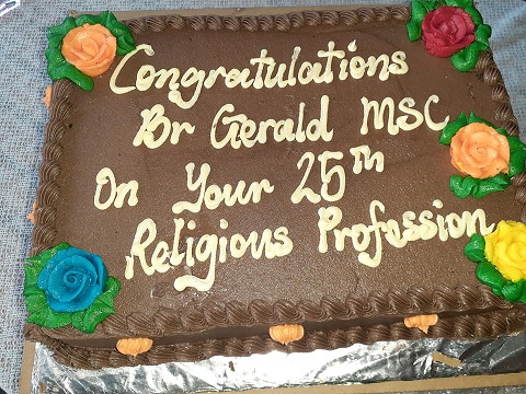 gerald walrbrooke 25 years cake