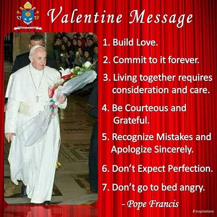 pope valentine first friday