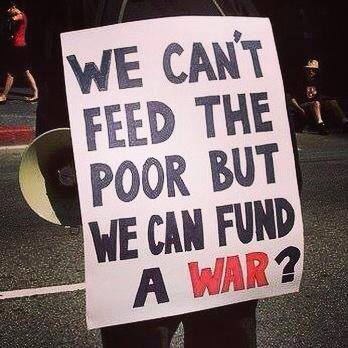 war and poor