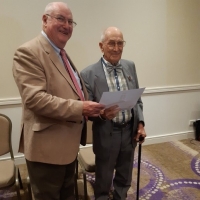 Downlands College Past Student, 1937, Frank Calcino, turns 100.