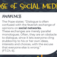 The Chevalier Family First Friday theme - Use of Social Media.  Awareness