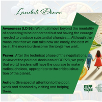 Chevalier Family Justice Mission, Laudato Si – First Friday   The monthly poster, intention, prayer and action.   And endorsements from Pope Francis.