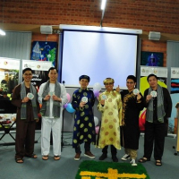 To enjoy some cheerful photos. YTU cultural night, MSC student presence.