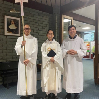 Blackburn farewell for Long and Nang as they go to Douglas Park for pre-novitiate formation.